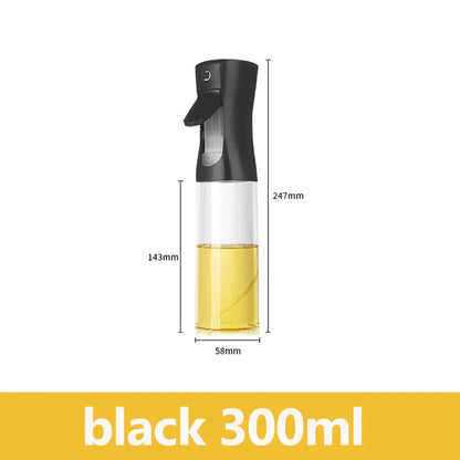 200\300\500ml Kitchen Oil Spray Bottle Olive Acid Sprayer for Cooking BBQ Baking Oil Dispenser Nebulizer Accessories Gadget