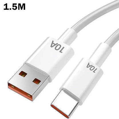 Total 120W 4 Port USB Type C Charger Fast Charging Data Cable USB Phone Charger Adapter for Samsung IPhone Xiaomi Wall Charger