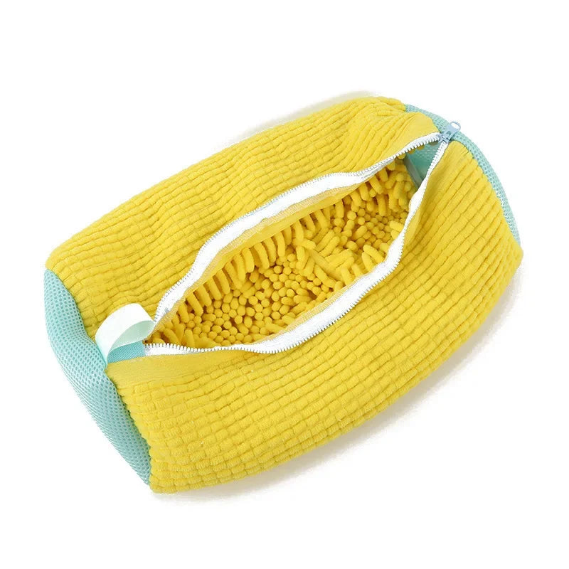 Washing Shoes Bag Cotton Laundry Net Fluffy fibers Easily remove dirt Washing Bags Anti-deformation Shoes Clothes Organizer